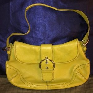 Light Green Coach Purse